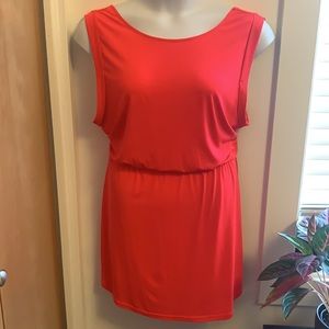 H&M Neon Coral Dress